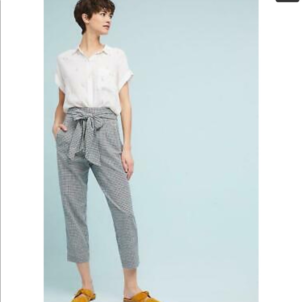 ❤️ Anthropologie Gingham Pants - Picture 11 of 11